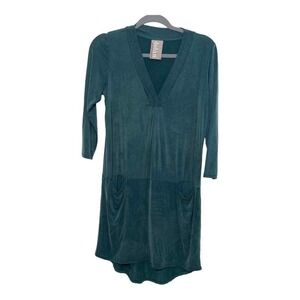 Anthropologie Dolan V-neck Mini Front Pocket Mini Dress Sz S